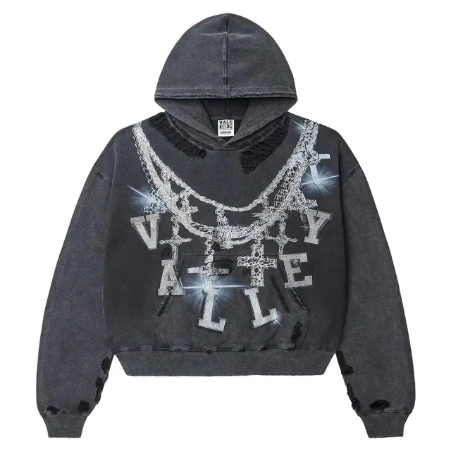 Vale Forever Big Chain Hoodie 'Black'