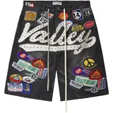 Vale Forever Black 1980s Jorts 'Black/Wash'