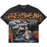 Vale Forever Bulldog Big Tee 'Black/Orange'