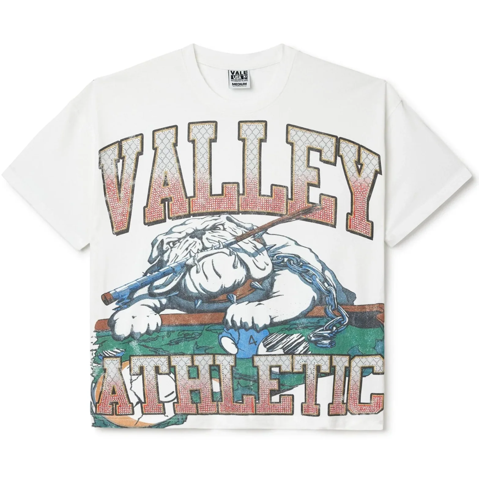 Vale Forever Bulldog Bling Tee