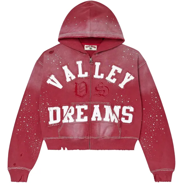 Vale Forever Classico Zip Up Hoodie 'Ruby'