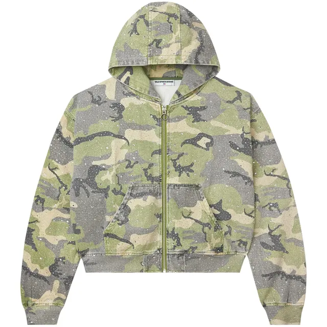 Vale Forever Crystal Camo Work Jacket 'Green/Camo'