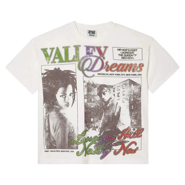 Vale Forever Poetry Tee 'White'
