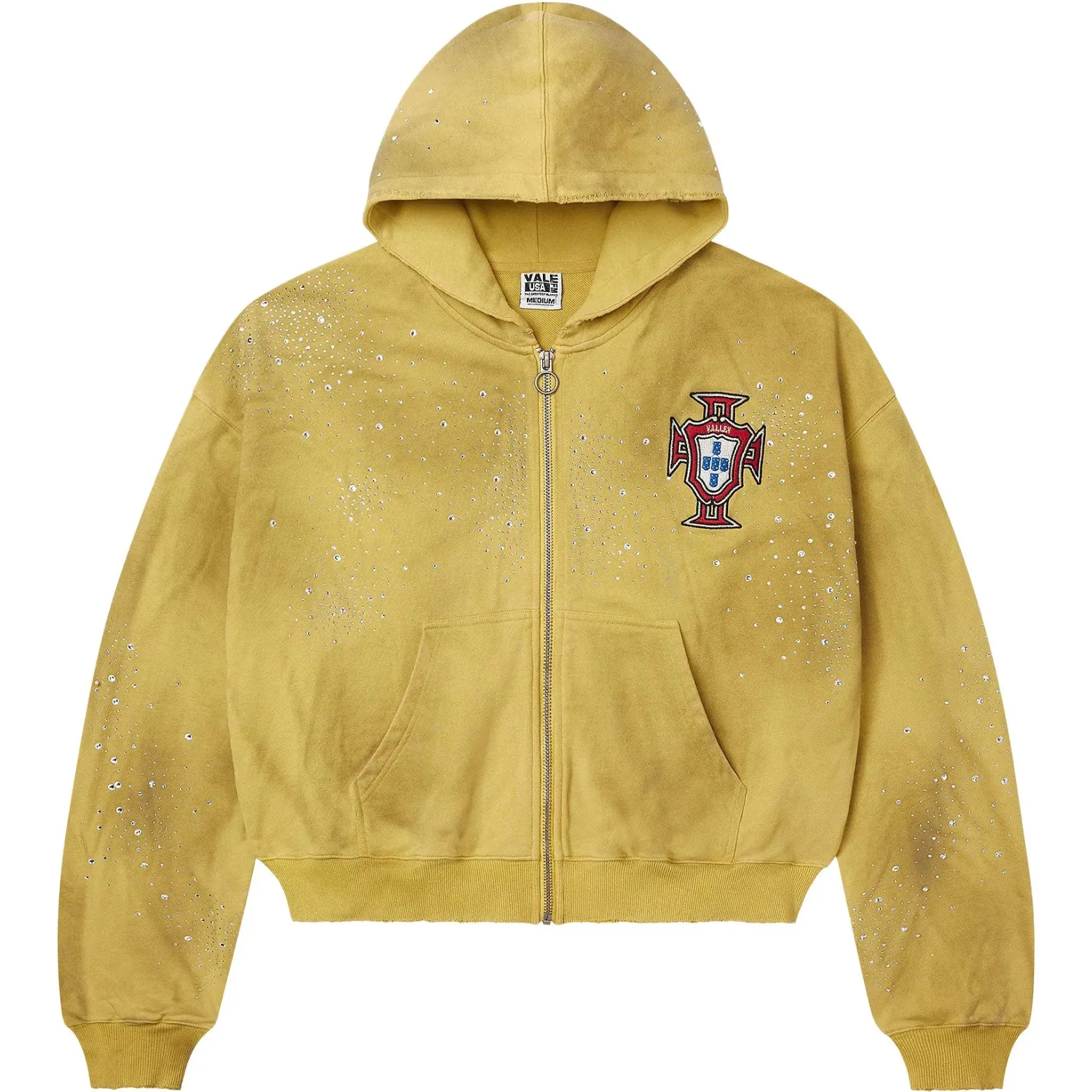 Vale Forever Sun Custered Zip Up 'Yellow'