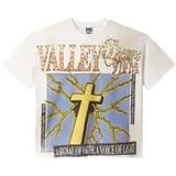 Vale Forever Thunder Cross Bling Tee 'Dirt/White'