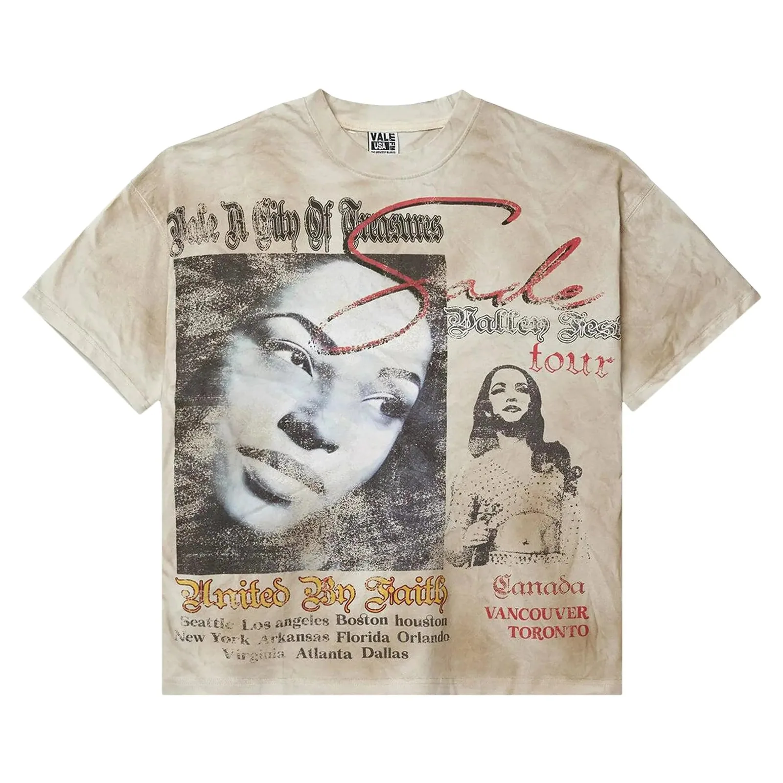 Vale Forever Valley Tour Creme Tee 'Cream'