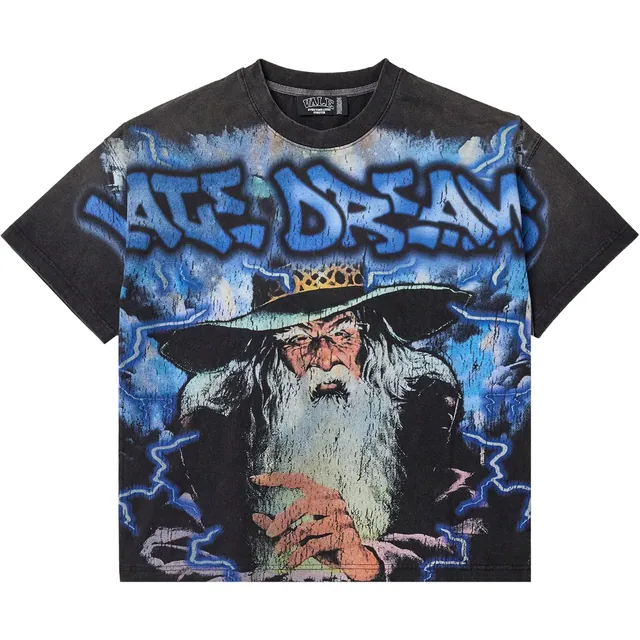 Vale Forever Wizard Big Tee 'Black/Blue'